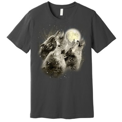 Wolf Howl Premium T-Shirt