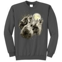 Wolf Howl Tall Sweatshirt