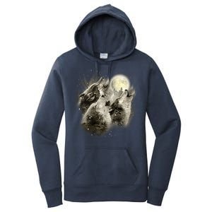 Wolf Howl Women's Pullover Hoodie