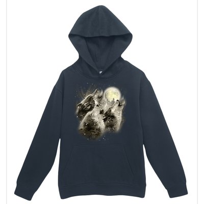 Wolf Howl Urban Pullover Hoodie