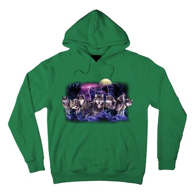 Wolf Night Hunt Hoodie