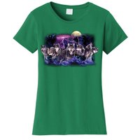 Wolf Night Hunt Women's T-Shirt