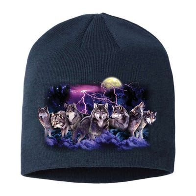 Wolf Night Hunt Sustainable Beanie