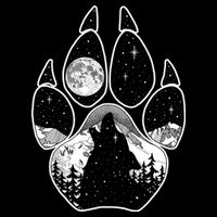 Wolf Paw Moon Howl Sweatshirt