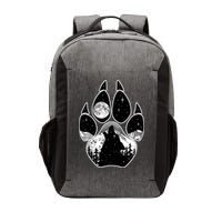 Wolf Paw Moon Howl Vector Backpack