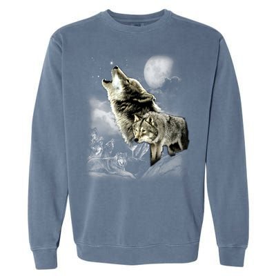 Wolf Wilderness Garment-Dyed Sweatshirt