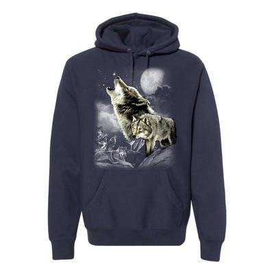 Wolf Wilderness Premium Hoodie