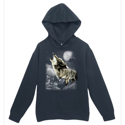 Wolf Wilderness Urban Pullover Hoodie