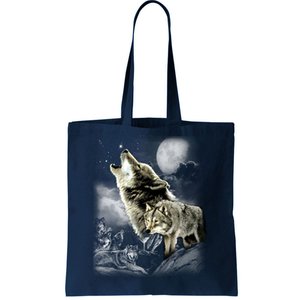 Wolf Wilderness Tote Bag