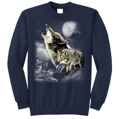 Wolf Wilderness Tall Sweatshirt