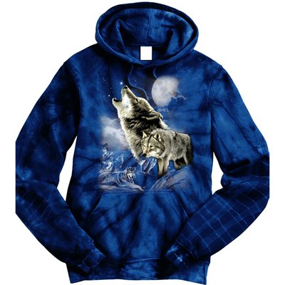 Wolf Wilderness Tie Dye Hoodie