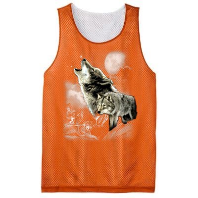 Wolf Wilderness Mesh Reversible Basketball Jersey Tank