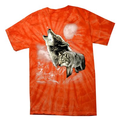 Wolf Wilderness Tie-Dye T-Shirt