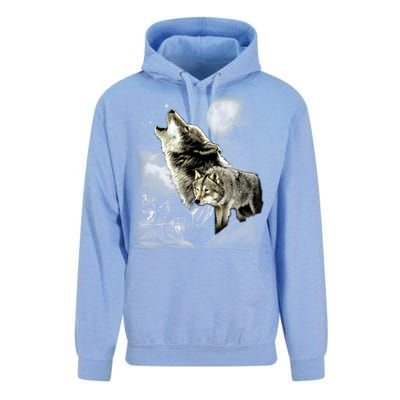 Wolf Wilderness Unisex Surf Hoodie