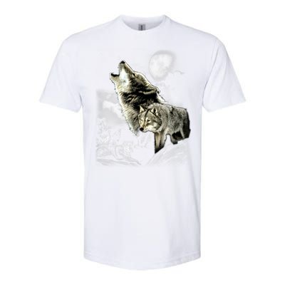 Wolf Wilderness Softstyle CVC T-Shirt