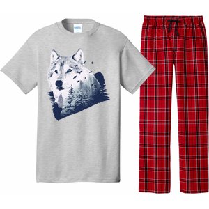 Wolf Wilderness Forest Pajama Set