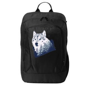 Wolf Wilderness Forest City Backpack