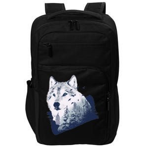 Wolf Wilderness Forest Impact Tech Backpack