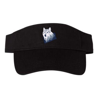 Wolf Wilderness Forest Visor