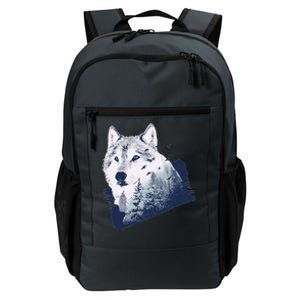 Wolf Wilderness Forest Daily Commute Backpack