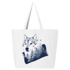 Wolf Wilderness Forest 25L Jumbo Tote