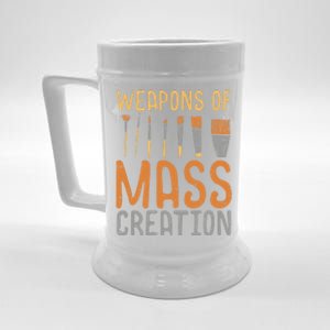 Weapons Of Mass Creation Paint Brushes Artist Painter Gift Beer Stein