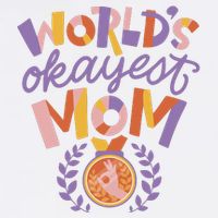 World's Okayest Mom Award Beanie