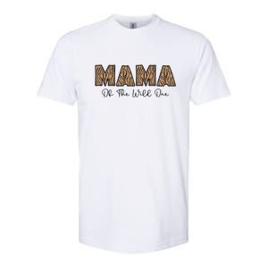 Wild One Mama Two Wild Birthday Outfit Zoo Birthday Animal Softstyle CVC T-Shirt