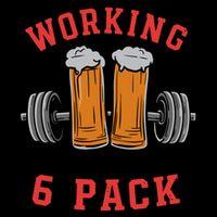 Working On My 6 Pack Beer Dad Funny Gymmer City Backpack