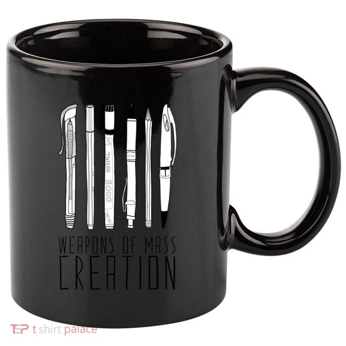 Weapons Of Mass Creation 11oz C Handle Ceramic Mug