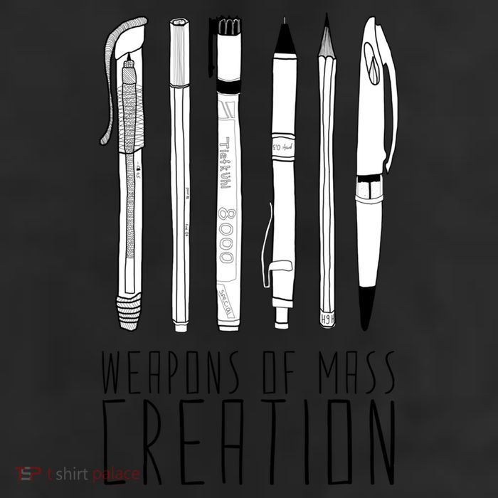 Weapons Of Mass Creation 11oz C Handle Ceramic Mug