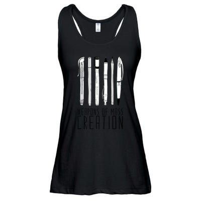 Weapons Of Mass Creation Ladies Essential Flowy Tank