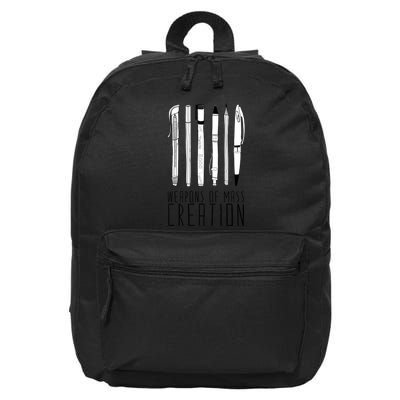 Weapons Of Mass Creation 16 in Basic Backpack