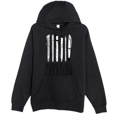 Weapons Of Mass Creation Premium Pullover Hoodie