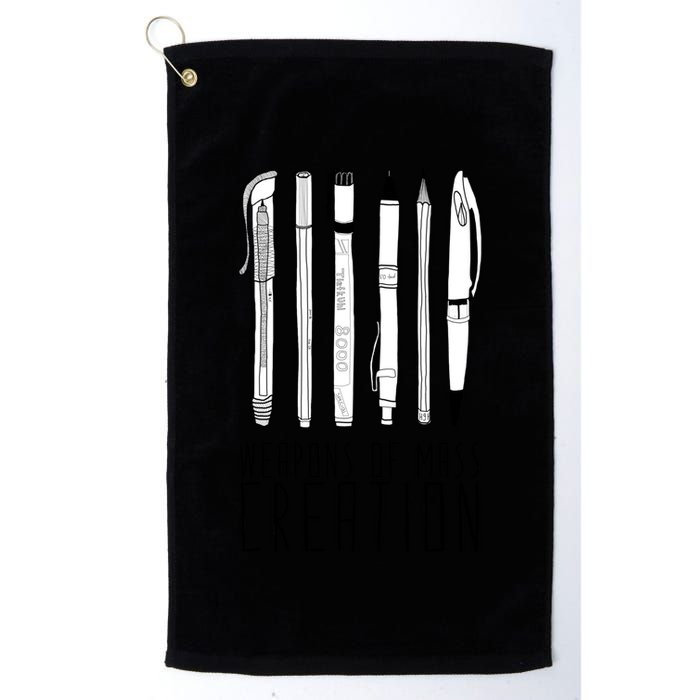 Weapons Of Mass Creation Golf Towel