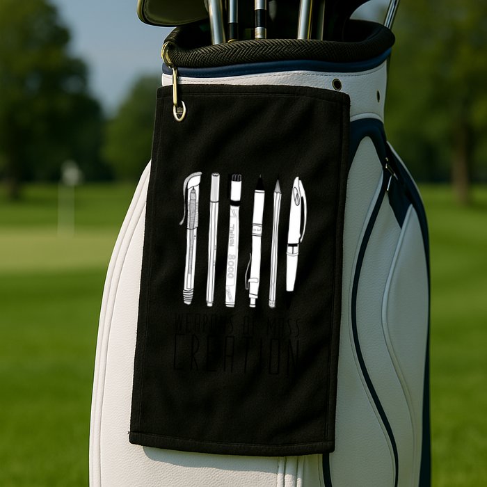 Weapons Of Mass Creation Golf Towel