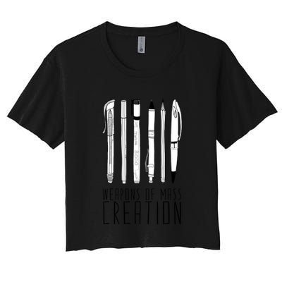 Weapons Of Mass Creation Crop Top