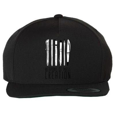 Weapons Of Mass Creation Wool Snapback Cap