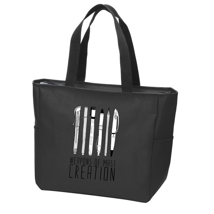 Weapons Of Mass Creation Zip Tote Bag