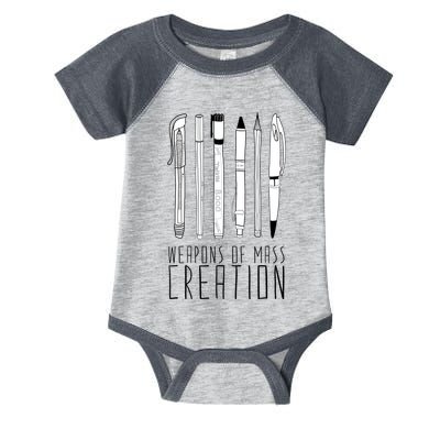Weapons Of Mass Creation Infant Baby Jersey Bodysuit
