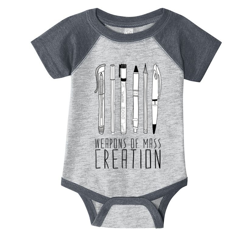 Weapons Of Mass Creation Infant Baby Jersey Bodysuit