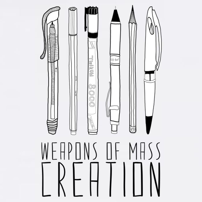 Weapons Of Mass Creation Garment-Dyed Sweatshirt
