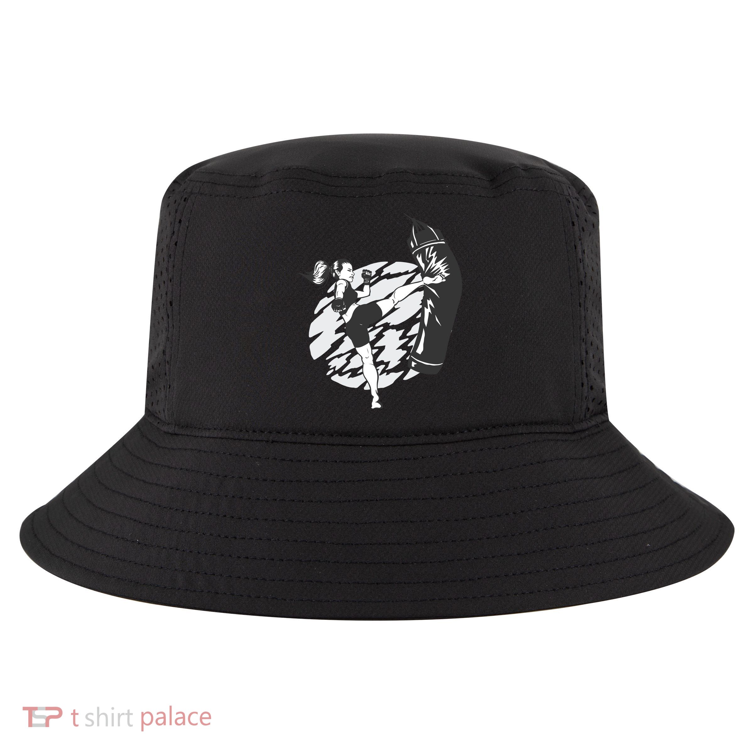 Woman High Kick Boxing Cool Comfort Performance Bucket Hat