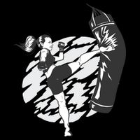 Woman High Kick Boxing Backpack