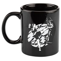Woman High Kick Boxing 11oz C Handle Ceramic Mug