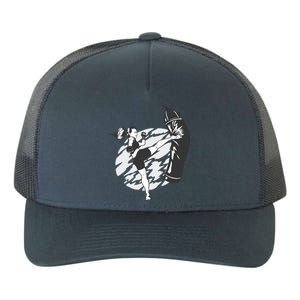 Woman High Kick Boxing Yupoong Adult 5-Panel Trucker Hat