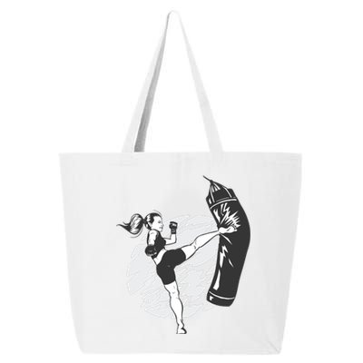 Woman High Kick Boxing 25L Jumbo Tote