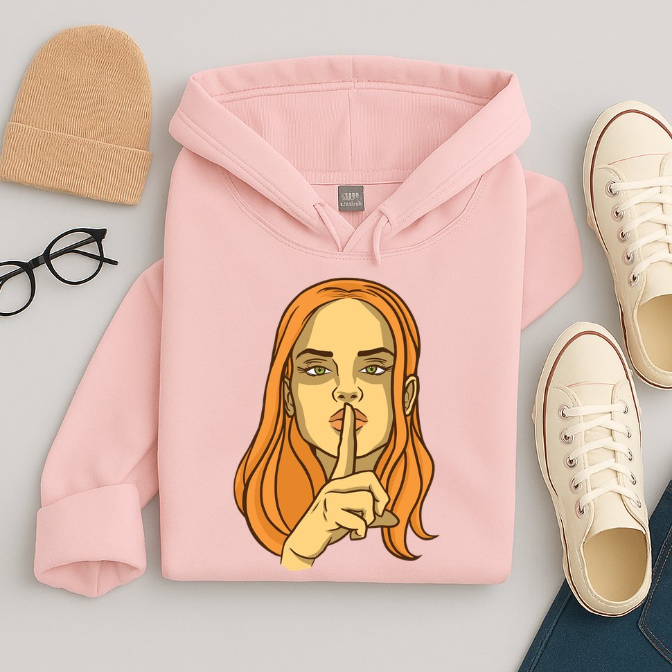 Woman Sushing Hoodie