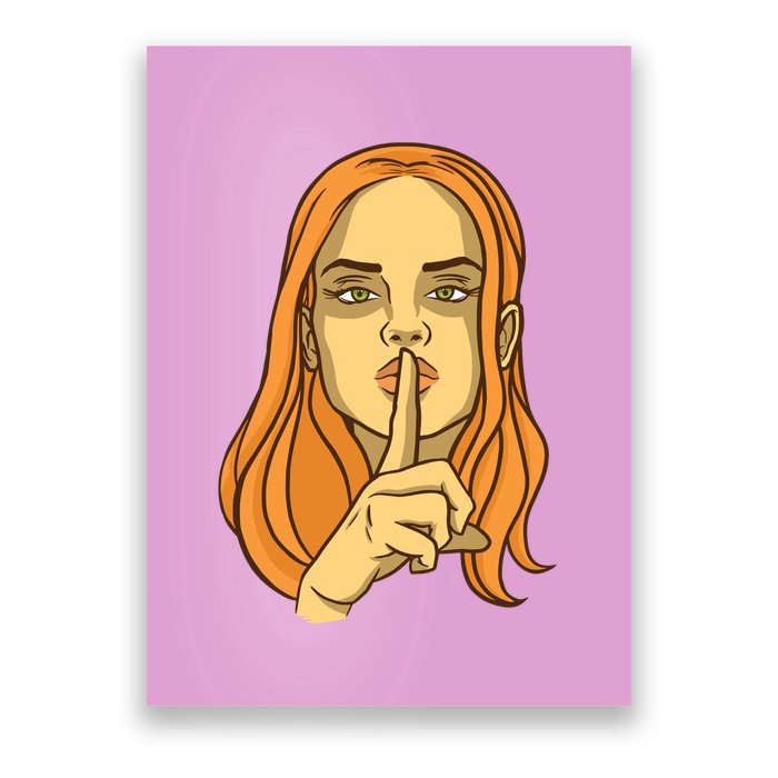 Woman Sushing Poster