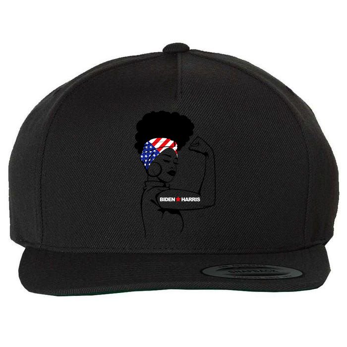 Women For Biden Harris  Wool Snapback Cap
